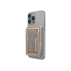 Skinarma 5000mAh Magnetic Power Bank – 20W PD, Smart Kick-Stand, Gold