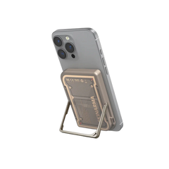 Skinarma 5000mAh Magnetic Power Bank – 20W PD, Smart Kick-Stand, Gold