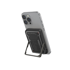 Skinarma 5000mAh Magnetic Power Bank – 20W PD, Smart Kick-Stand, Black