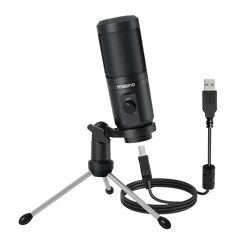 Maonocaster AU-PM461TR USB Gaming Microphone with Mic Gain - Black