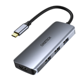 Choetech 7-in-1 USB-C Hub (Silver)