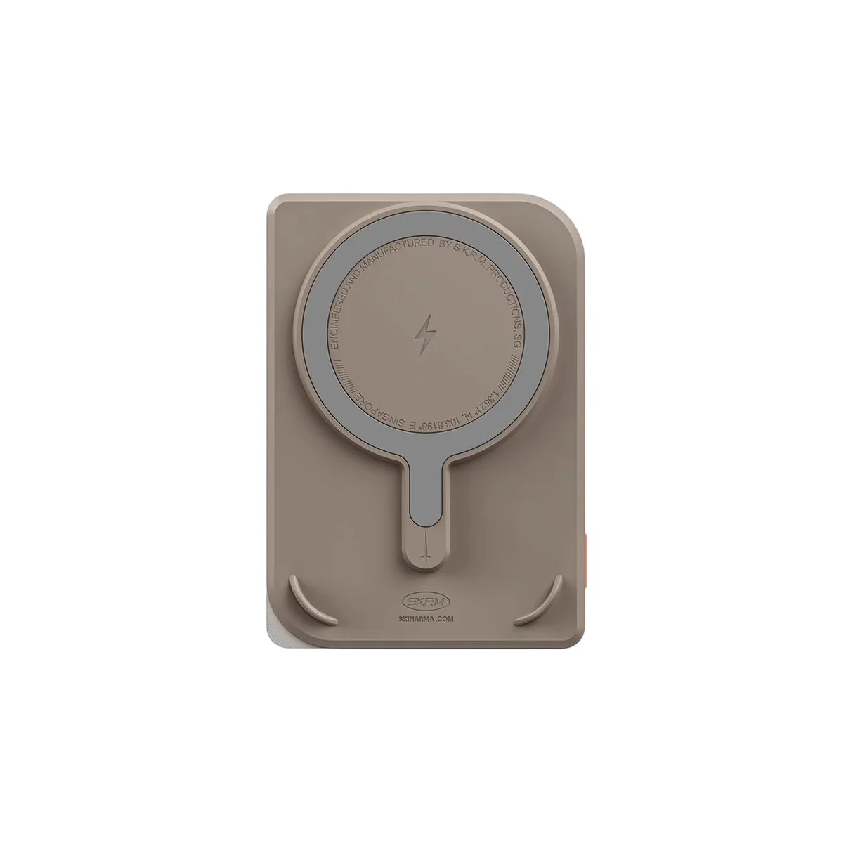 Skinarma 5000mAh Magnetic Power Bank – 20W PD, Smart Kick-Stand, Gold