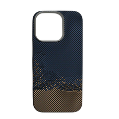 Casesh Tectile Woven Case For Iphone 16 Pro - Navy Beige