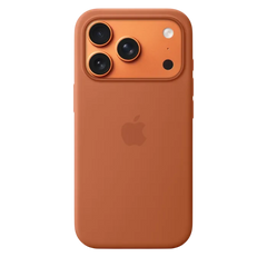 iPhone 17 Pro Silicone Case with MagSafe – Terra Cotta