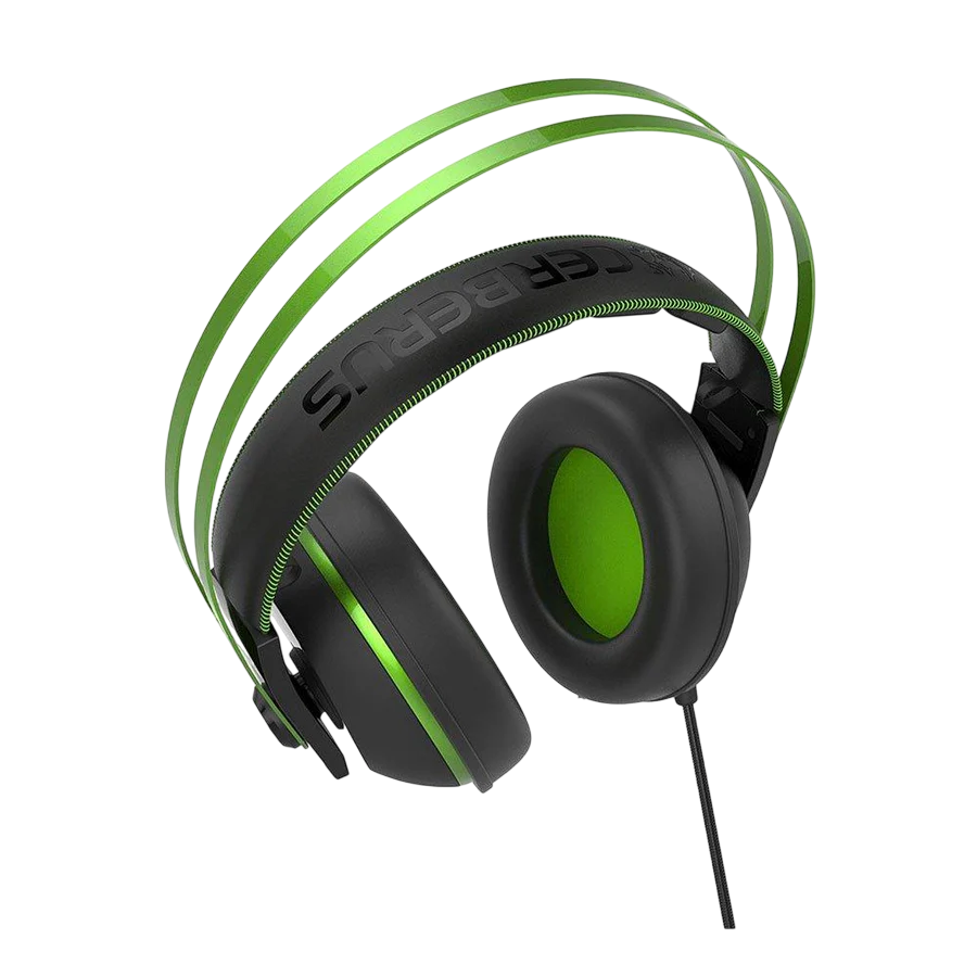 Asus Cerberus V2 Gaming Headset With Dual-Microphone - Green only 0.6 kg