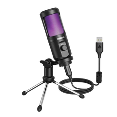 Maonocaster PM461 Series Condenser USB Gaming RGB Microphone - Black