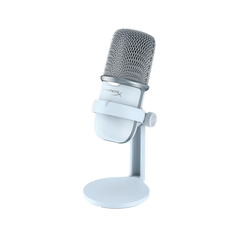 HyperX SoloCast USB Gaming Microphone (White) PC, PS5, PS4, and Mac