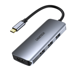 Choetech 7-in-1 USB-C Hub (Silver)