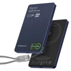 Powerology MagVolt Magnetic Power Bank 5000mAh (Blue)