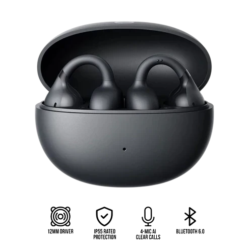 Baseus Bass BC1 Open-Ear True Wireless Earbuds - Black