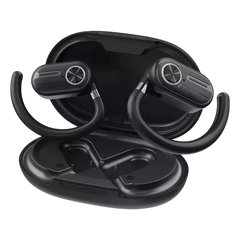 Powerology Open-Ear Wireless Stereo Earbuds Black