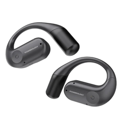 Powerology Open-Ear Wireless Stereo Earbuds Black